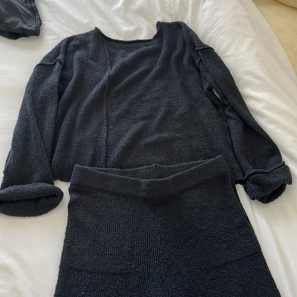 Free People Dunes Sweater Set size large
